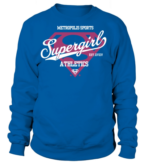 DC Comics Supergirl Metropolis Sports Women's Sweatshirt