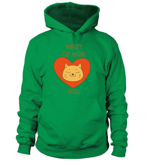 wifey cat mom Women's Hoodie