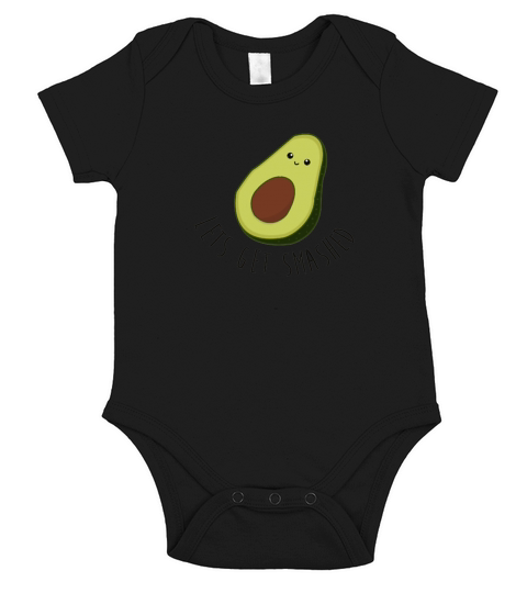 avocado lets get smashed Short Sleeve Baby One-Piece