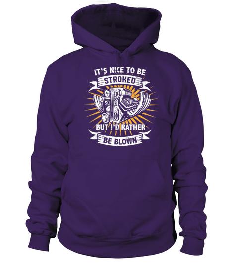 Racer Racing Its Nice To Be Stroked But Id Women's Hoodie