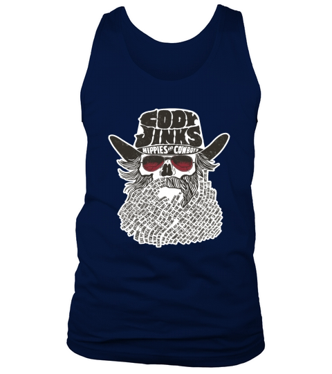 Cody Jinks Hippies And Cowboys Tank Top Unisex