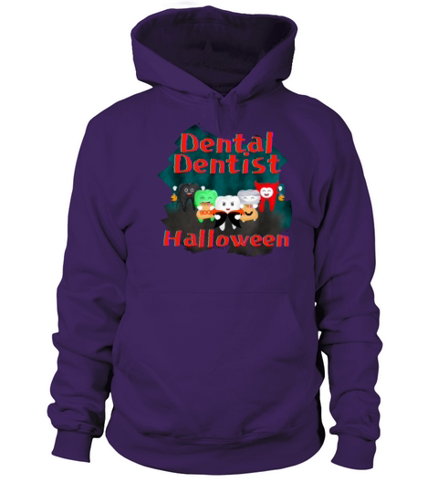 Dental Dentist Halloween Men's Hoodie