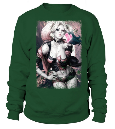 Harley Quinn Comic Women's Sweatshirt