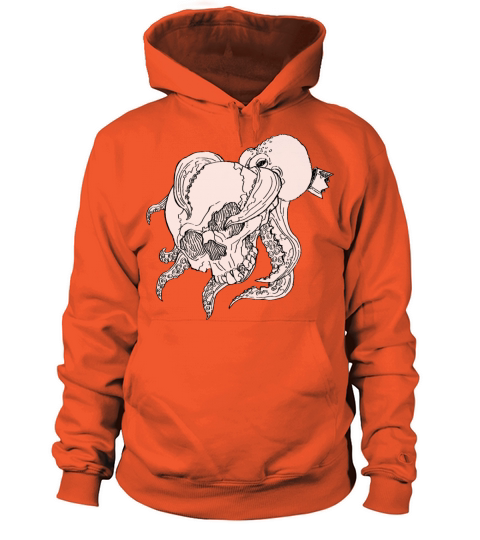 skull and octopus Women's Hoodie