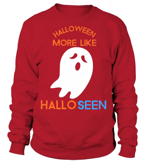 Left on seen sad ghost halloween Women's Sweatshirt