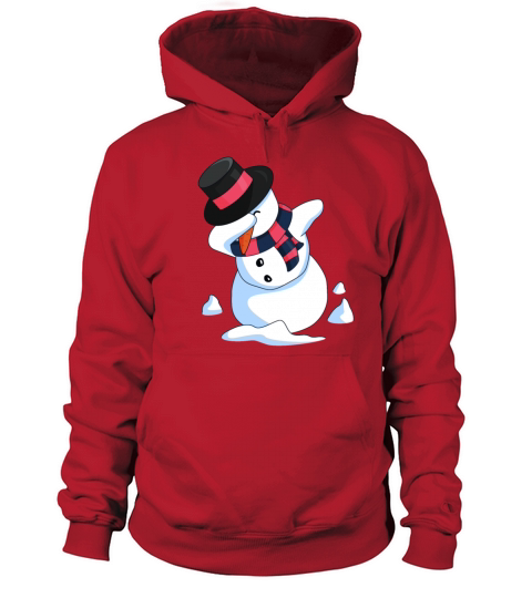 Dabbing Snowman Men's Hoodie