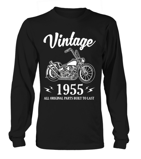 Vintage 1955 All Original Parts Built To Last Women's Long Sleeve
