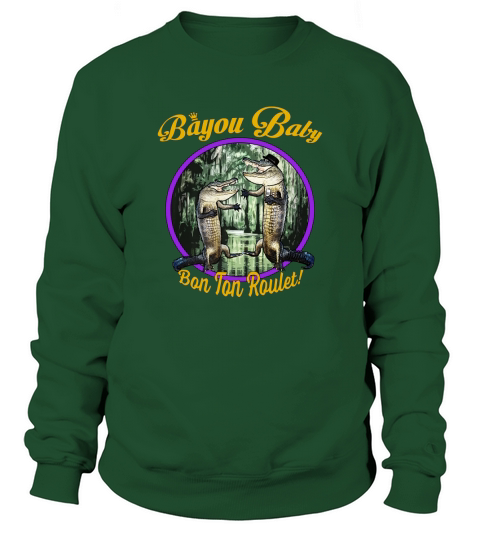 Bayou Baby Swamp Gator New Orleans Louisiana Cajun Sweatshirt Unisex