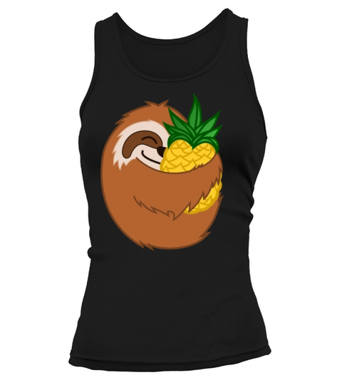 Pineapple Sloth Women's Tank Top