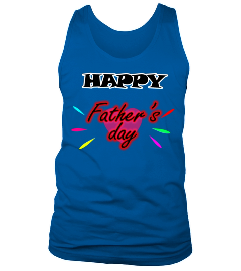loving Happy fathers day Men's Tank Top