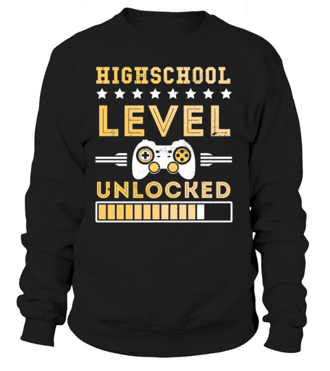 Highschool Level Unlocked Kids School Enrollment Women's Sweatshirt