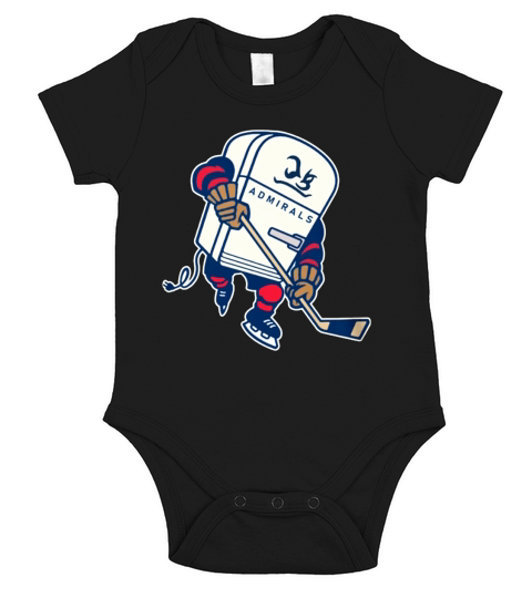 Saluting Our History 50Th Shirt Milwaukee Admirals Short Sleeve Baby One-Piece