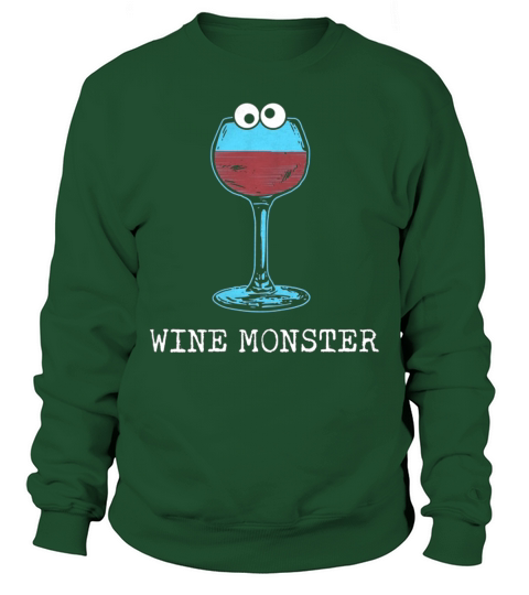 WINE MONSTER Sweatshirt Unisex