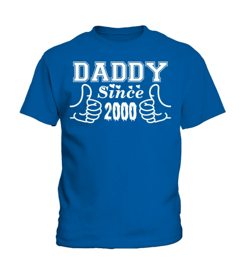 Daddy Since 2000 Happy Fathers Day Kids T-Shirt