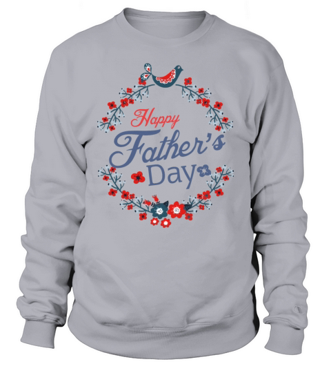 Happy Father s Day Sticker Women's Sweatshirt