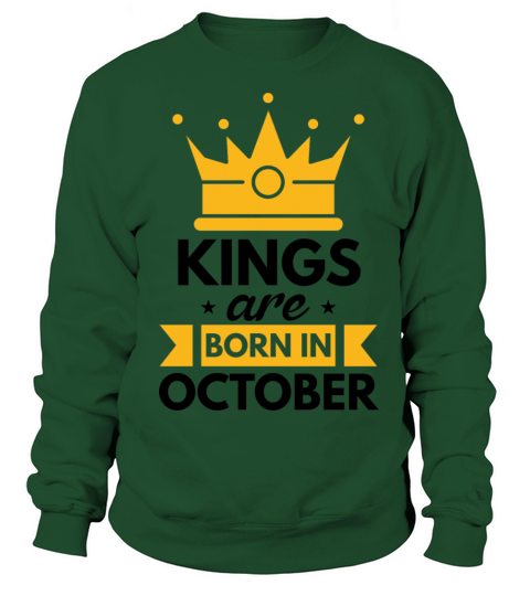 Kings Are Born October Women's Sweatshirt