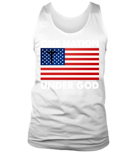 ONE NATION UNDER GOD Patriot Day - American God Men's Tank Top