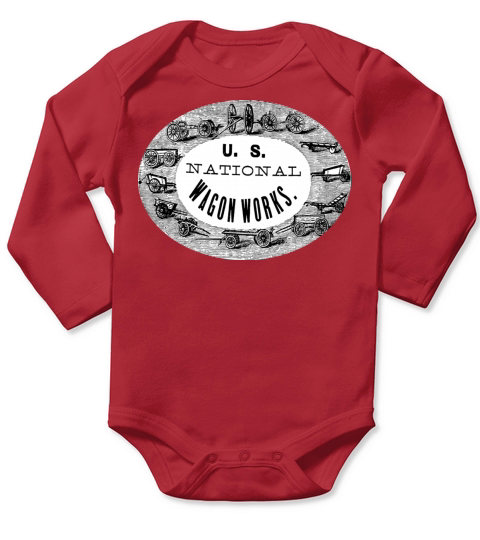 Vintage Wagon Builder Long Sleeve Baby One-Piece