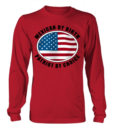 Mexican American Patriot Men's Long Sleeve