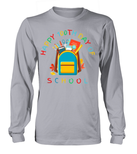 100th Day Of School 2022 Men's Long Sleeve