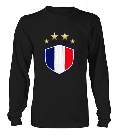 France Four Stars and Trophy Women's Long Sleeve