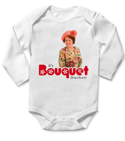 Keeping Up Appearances Long Sleeve Baby One-Piece