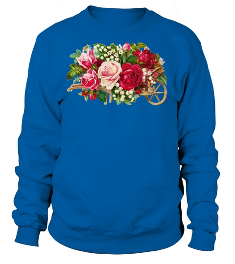 Vintage Rose Cart Women's Sweatshirt