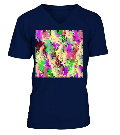 splatters Men's V-Neck T-shirt