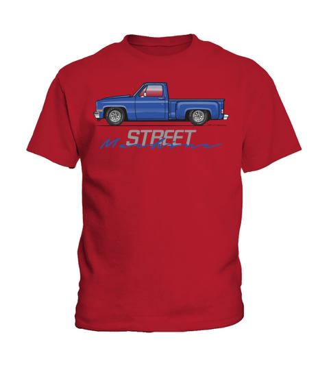 Street Machine Bright Blue Kids T-Shirt