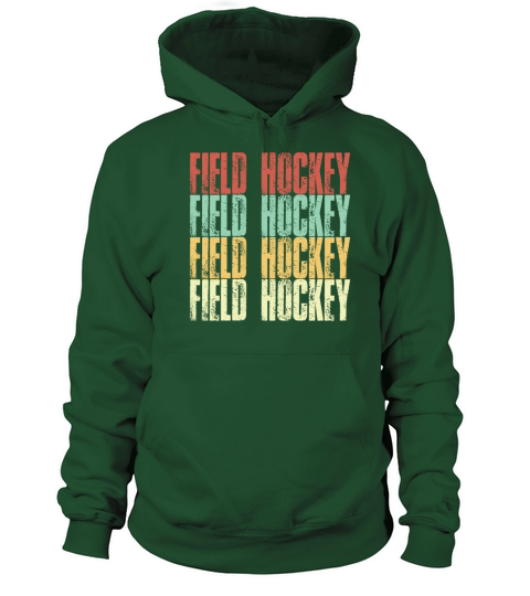 Field Hockey Vintage Women's Hoodie