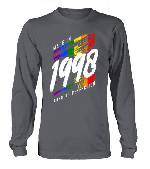 1998 Birthday LGBT Gay Pride Men's Long Sleeve