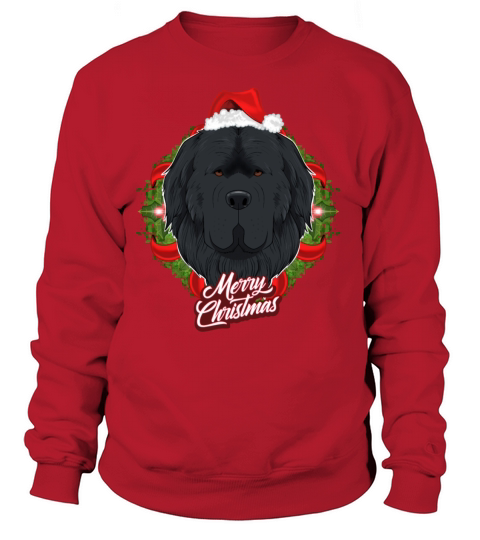 Newfoundland Lover I Merry Christmas Newfoundland Women's Sweatshirt