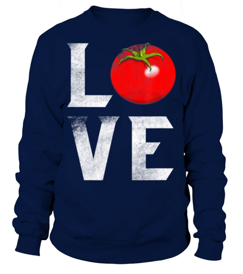 Red Tomato Gardener I Love Gardening Vegetables Sweatshirt Unisex