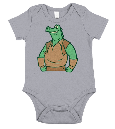 Crocodile swordsman Short Sleeve Baby One-Piece