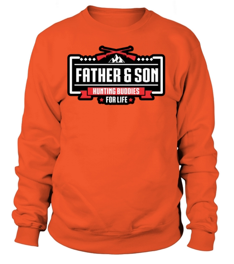 Mens Father Son Hunting Buddies For Life Hunt Gift for Dad Son Women's Sweatshirt