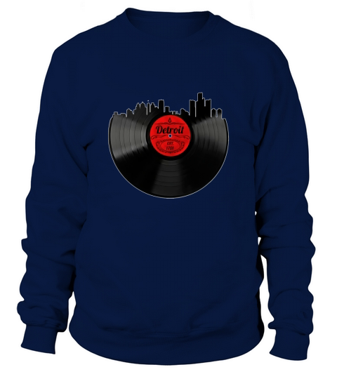 Detroit Michigan Vintage Sweatshirt Unisex