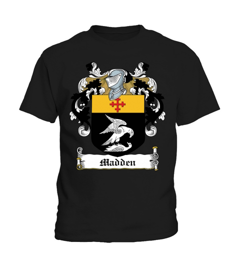 Madden Coat of Arms Irish Family Crests Kids T-Shirt