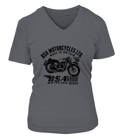 Motorcycle BSA V-neck T-Shirt Woman