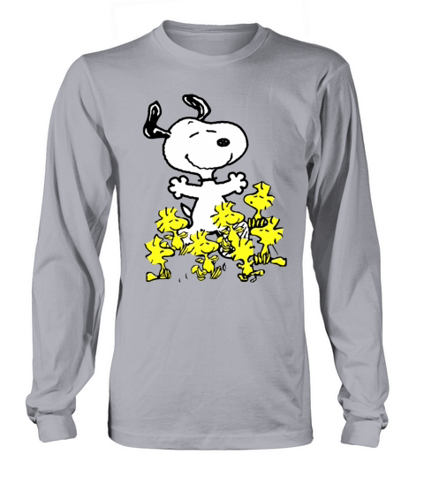 Peanuts Snoopy chick party shirt - Baby Onesie Long sleeved Unisex