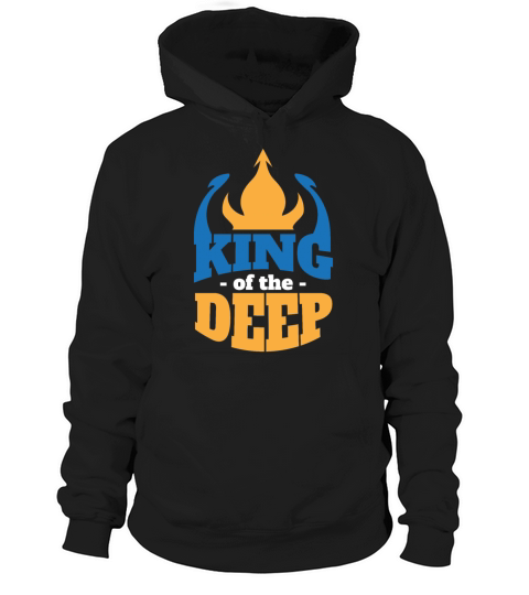 Poseidon King of the Deep Swimmer Diver Gift Idea Women's Hoodie