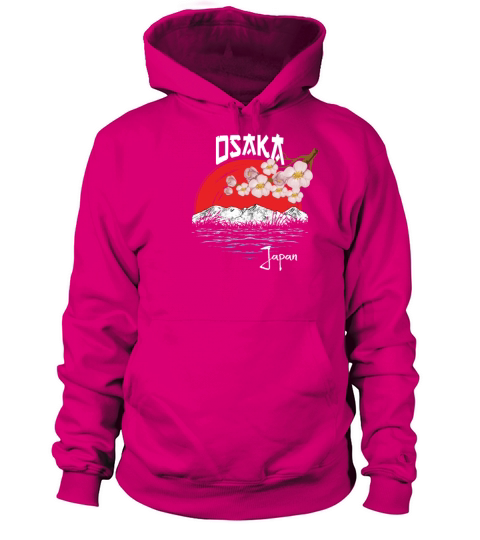 Osaka Japan Cherry Blossom Art Women's Hoodie