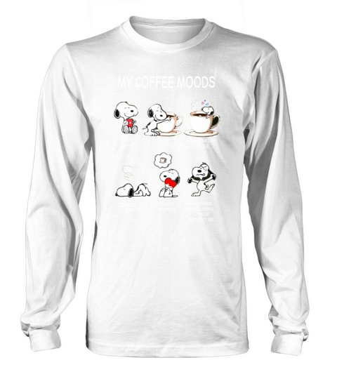 Snoopy Kaffee Long sleeved Unisex