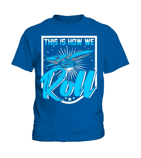 Jet Fighter Pilot Air Force Aircraft Kids T-Shirt