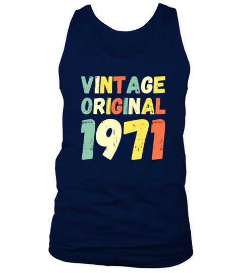 Vintage Original 1971 Retro Style Men's Tank Top