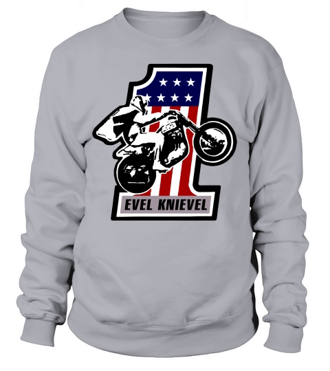 One Evel Knievel Sweatshirt Unisex