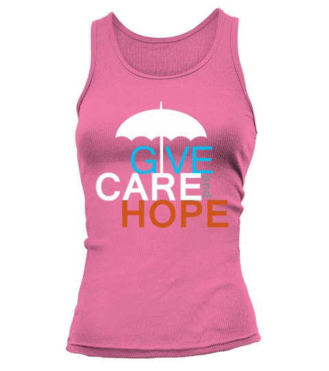 Umbrella Give Care and Hope gift christmas Women's Tank Top
