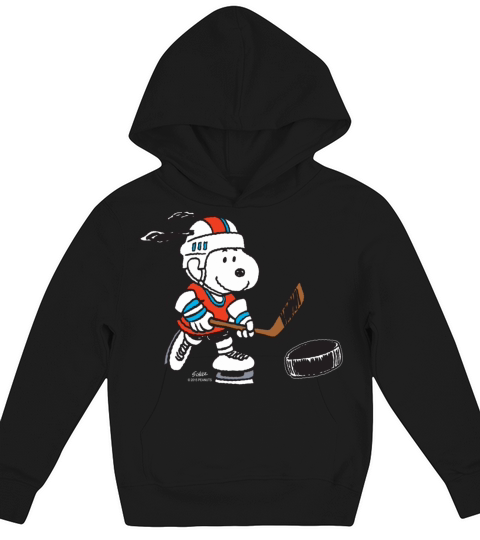 Peanuts Snoopy Hockey birthday christmas gift Kids Hoodie