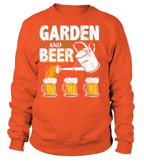 Garden and Beer Funny Gardener Women's Sweatshirt