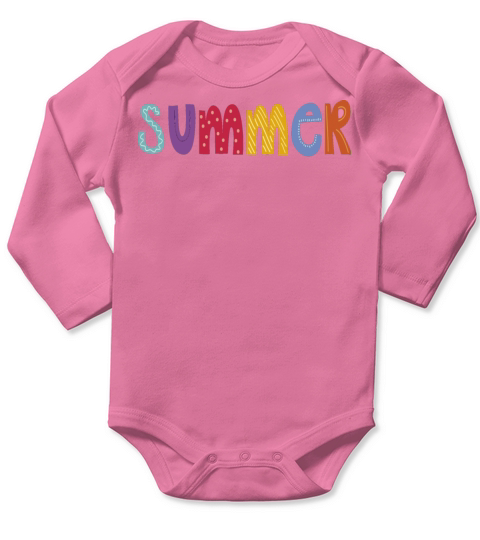 summer Long Sleeve Baby One-Piece