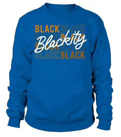 Blackity Black Proud African American Pride Women's Sweatshirt